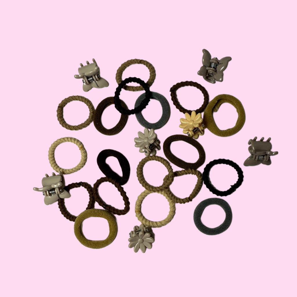 Hair tie box