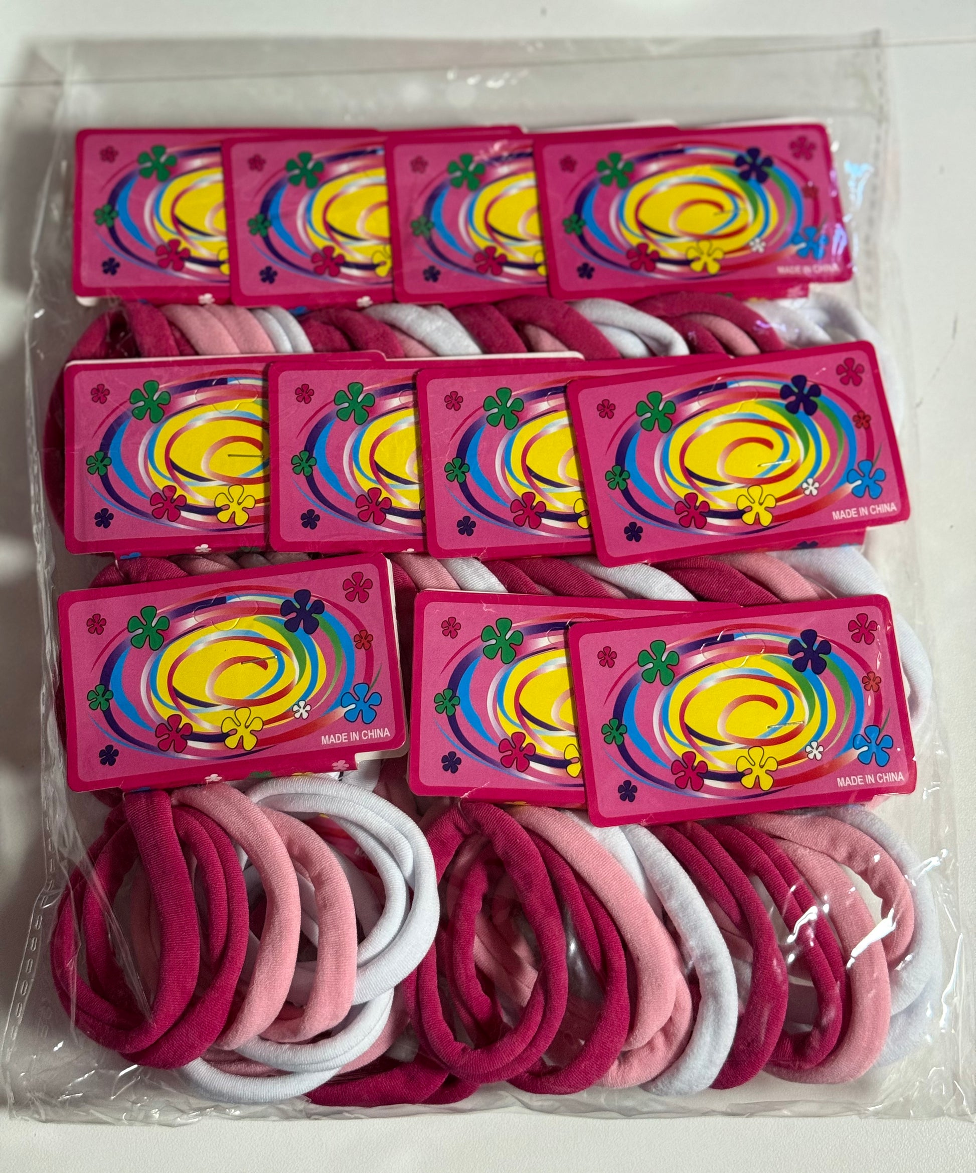 Dz- Hair tie- pink